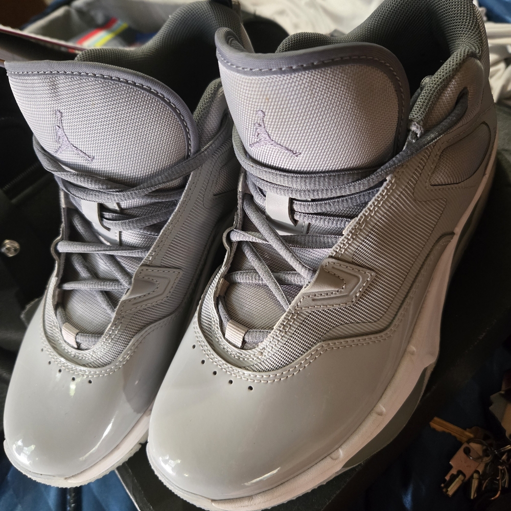 Nike Kids Sneakers - Light Gray and White